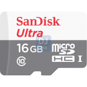 фото Карта памяти SanDisk Ultra microSDHC Class 10 UHS-I 80MB/s 16GB
