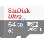 фото Карта памяти SanDisk Ultra microSDXC Class 10 UHS-I 80MB/s 64GB