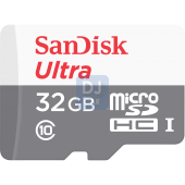 фото Карта памяти SanDisk Ultra microSDHC Class 10 UHS-I 80MB/s 32GB