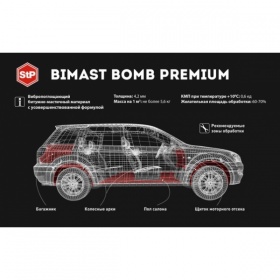 Вибродемпфирующий материал Bimast Bomb Premium