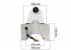 Универсальная камера заднего вида AVS325CPR (#107 white) для MERCEDES SPRINTER / VOLKSWAGEN CRAFTER и другого коммерческого транспорта