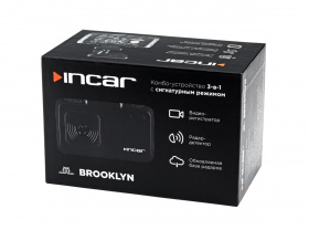Видеорегистратор с радар-детектором INCAR SDR-170 Brooklyn, GPS, черный