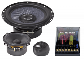 Gladen RS 165.3 3-компонентная акустика 100/150W