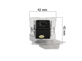 CMOS ИК штатная камера заднего вида AVIS Electronics AVS315CPR (#060) для CITROEN C-CROSSER/ MITSUBISHI OUTLANDER II XL (2006-2012) / OUTLANDER III (2012-...) / LANCER X HATCHBACK/ PEUGEOT 4007