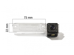 CMOS ИК штатная камера заднего вида AVIS Electronics AVS315CPR (#100) для SKODA SUPERB / VOLKSWAGEN CADDY (2004-2008) / CARAVELLE / GOLF V / JETTA V / MULTIVAN (T5) / PASSAT B6 / PASSAT CC / PHAETON / TOURAN / TRANSPORTER