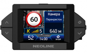 фото Видеорегистратор с радар-детектором Neoline X-COP 9300, GPS, черный
