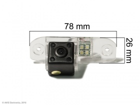 CMOS ИК штатная камера заднего вида AVIS Electronics AVS315CPR (#106) для VOLVO S40 II (2003-2011) / S60 / S80 II (2006-...) / V50 (2004-...) / V60 (2010-...) / V70 III (2008-...) / XC60 (2008-...) / XC70 II (2007-...) / XC90 (2002-...)