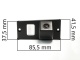 CCD штатная камера заднего вида с динамической разметкой AVIS Electronics AVS326CPR (#037) для HYUNDAI H1 (STAREX)