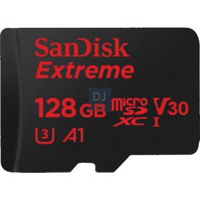 фото Карта памяти SanDisk Extreme microSDXC Class 10 UHS Class 3 V30 A1 100MB/s 128GB